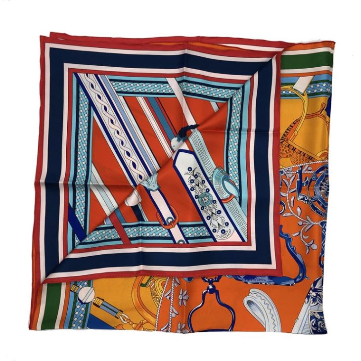 Double Sided Custom Digital Mens Print China Scarfs